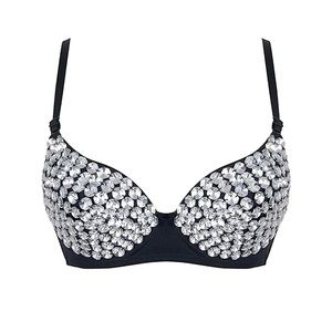 Rhinestone bra